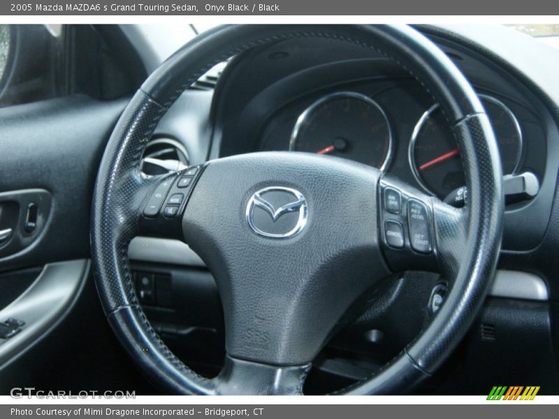 Onyx Black / Black 2005 Mazda MAZDA6 s Grand Touring Sedan