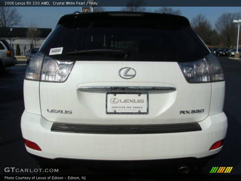 Crystal White Pearl / Ivory 2006 Lexus RX 330 AWD