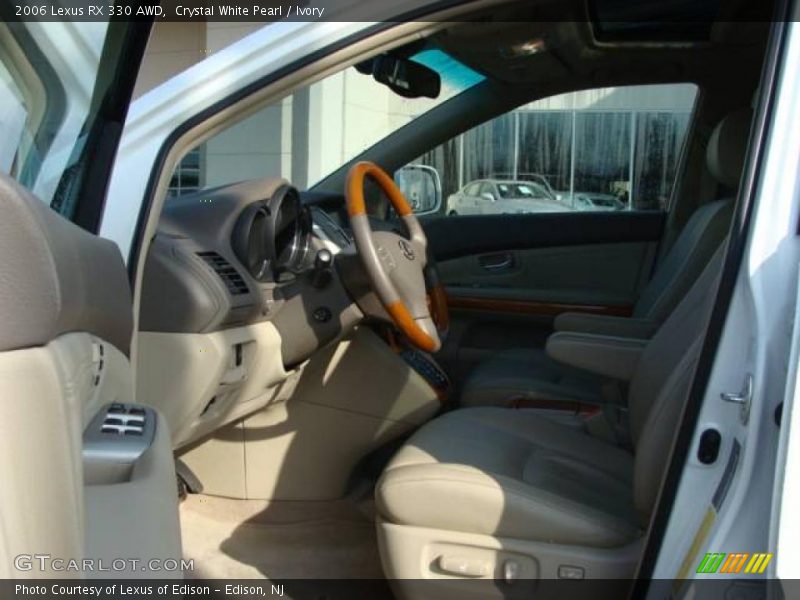Crystal White Pearl / Ivory 2006 Lexus RX 330 AWD