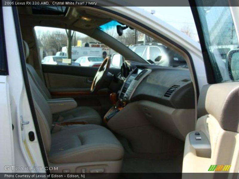 Crystal White Pearl / Ivory 2006 Lexus RX 330 AWD