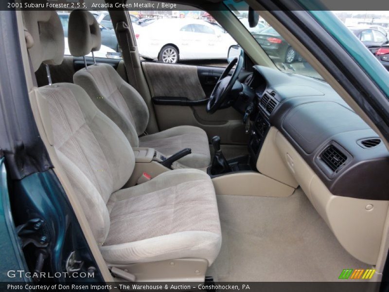  2001 Forester 2.5 S Beige Interior