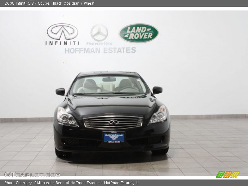 Black Obsidian / Wheat 2008 Infiniti G 37 Coupe