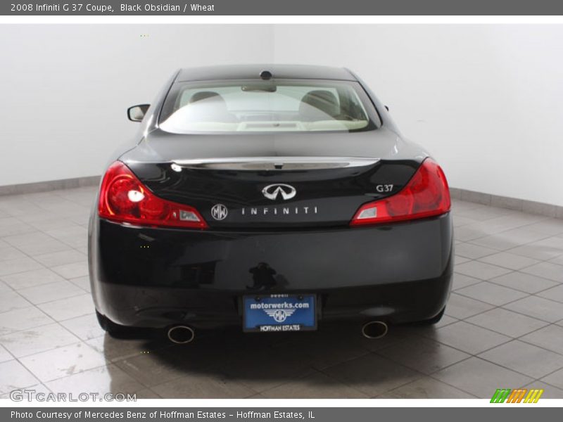 Black Obsidian / Wheat 2008 Infiniti G 37 Coupe