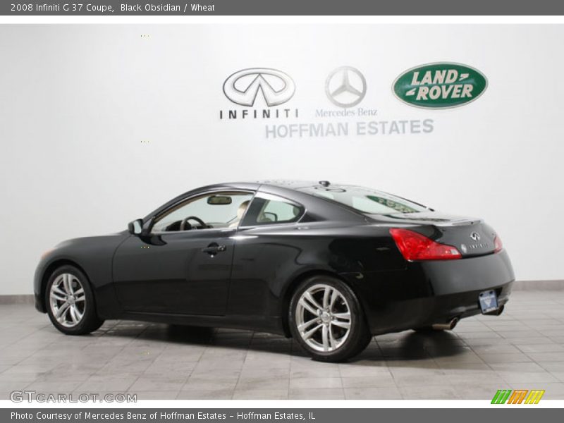 Black Obsidian / Wheat 2008 Infiniti G 37 Coupe