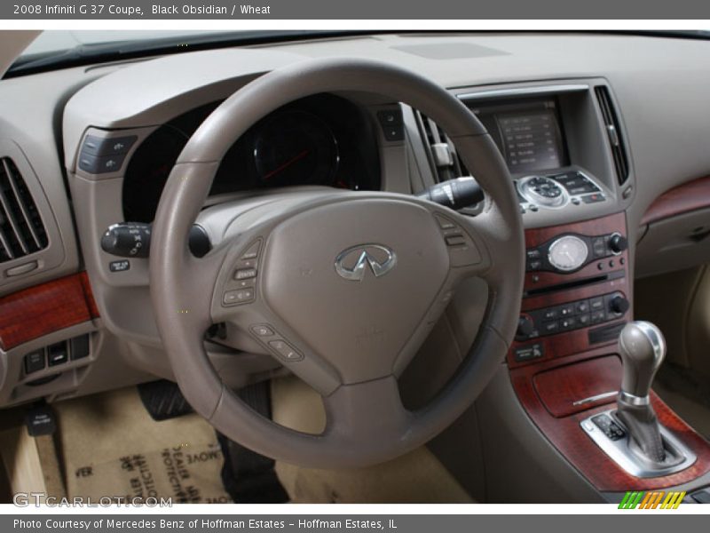 Black Obsidian / Wheat 2008 Infiniti G 37 Coupe