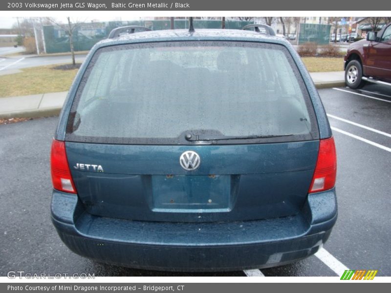 Baltic Green Metallic / Black 2003 Volkswagen Jetta GLS Wagon