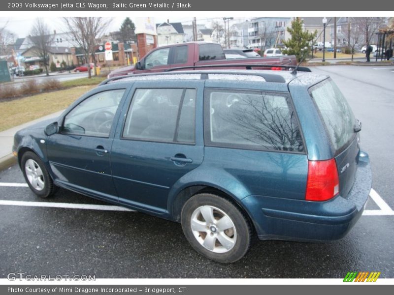 Baltic Green Metallic / Black 2003 Volkswagen Jetta GLS Wagon