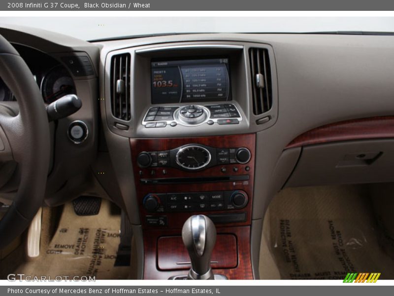 Black Obsidian / Wheat 2008 Infiniti G 37 Coupe
