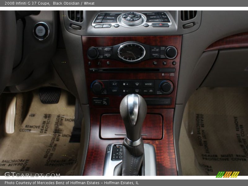 Black Obsidian / Wheat 2008 Infiniti G 37 Coupe