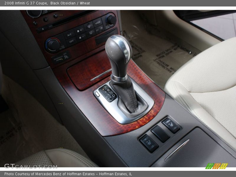 Black Obsidian / Wheat 2008 Infiniti G 37 Coupe