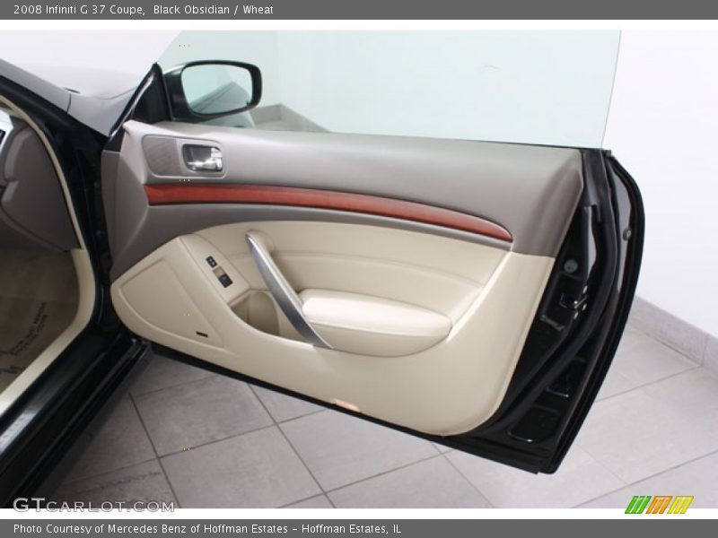 Black Obsidian / Wheat 2008 Infiniti G 37 Coupe