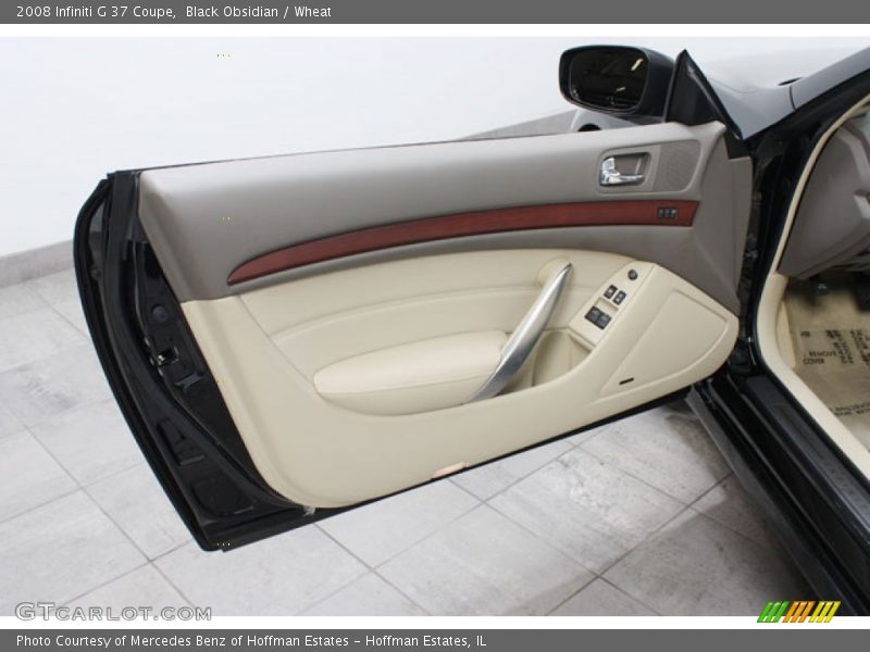Black Obsidian / Wheat 2008 Infiniti G 37 Coupe