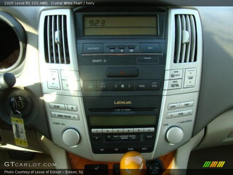 Crystal White Pearl / Ivory 2006 Lexus RX 330 AWD