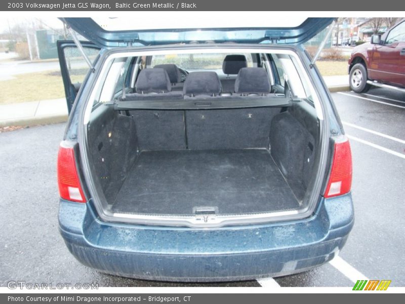 Baltic Green Metallic / Black 2003 Volkswagen Jetta GLS Wagon