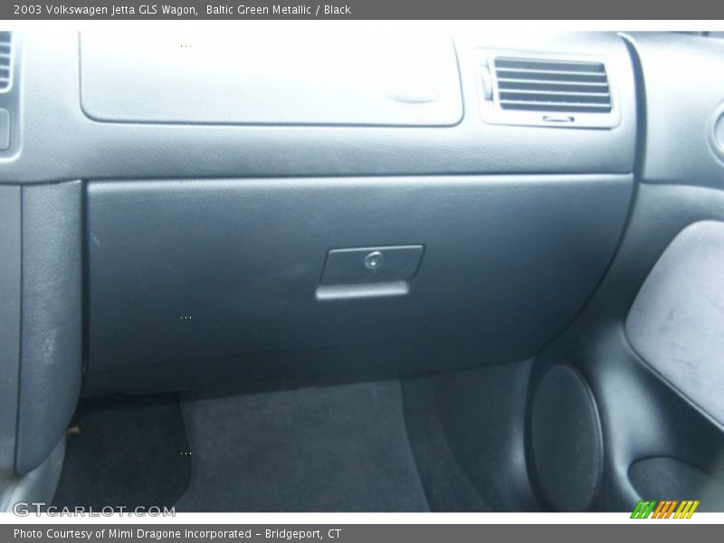 Baltic Green Metallic / Black 2003 Volkswagen Jetta GLS Wagon
