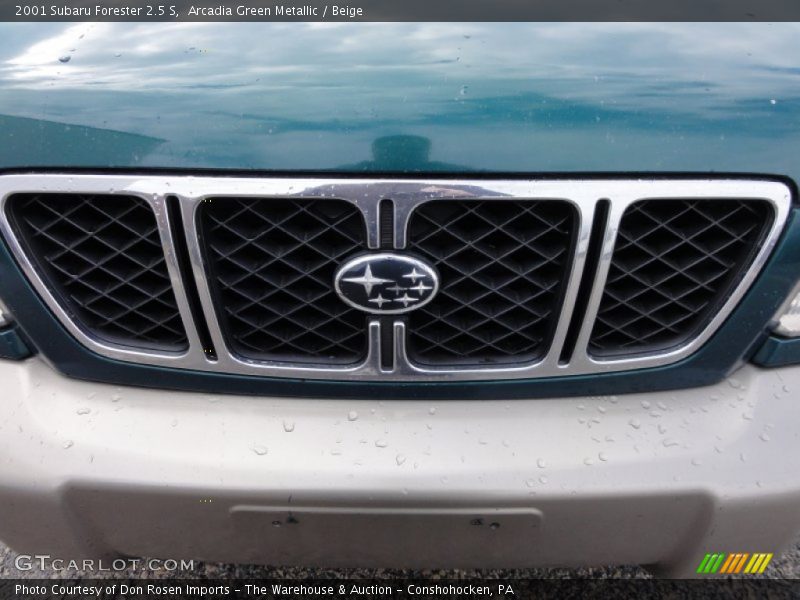 Arcadia Green Metallic / Beige 2001 Subaru Forester 2.5 S