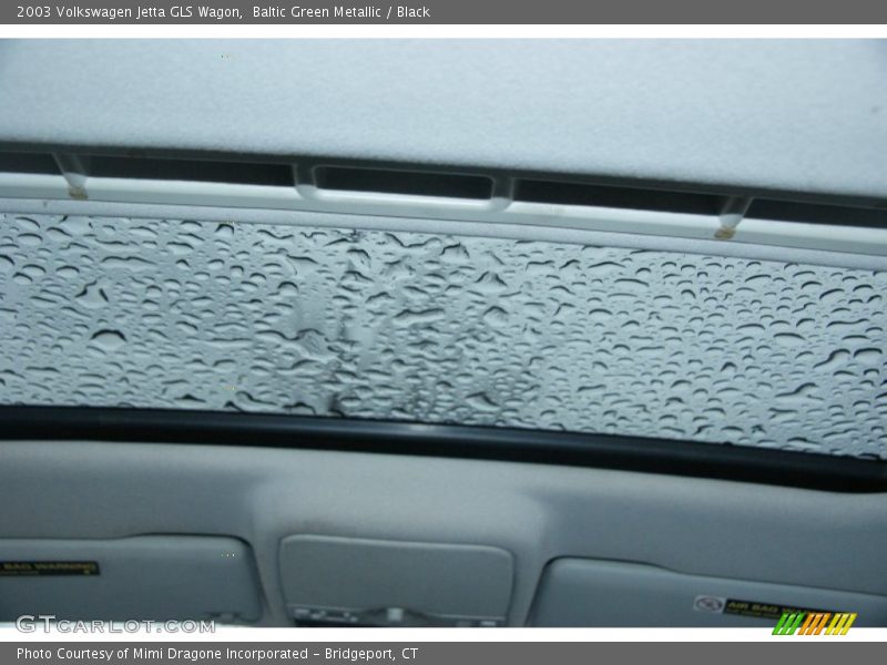 Baltic Green Metallic / Black 2003 Volkswagen Jetta GLS Wagon