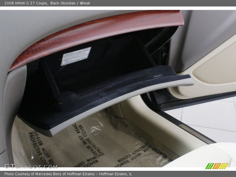 Black Obsidian / Wheat 2008 Infiniti G 37 Coupe