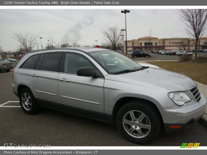 Bright Silver Metallic / Pastel Slate Gray 2008 Chrysler Pacifica Touring AWD