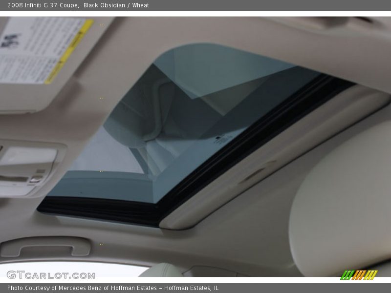 Black Obsidian / Wheat 2008 Infiniti G 37 Coupe
