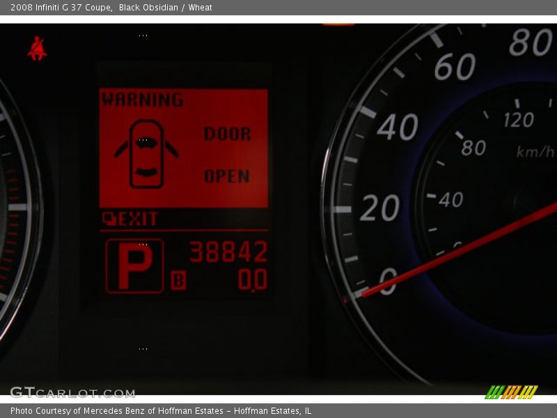 Black Obsidian / Wheat 2008 Infiniti G 37 Coupe