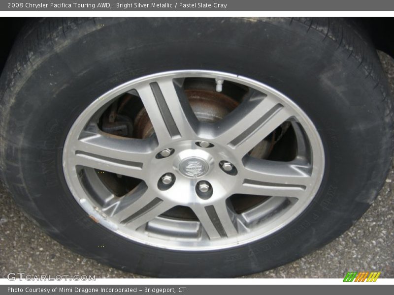 Bright Silver Metallic / Pastel Slate Gray 2008 Chrysler Pacifica Touring AWD