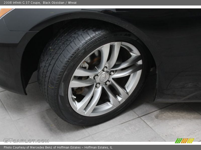 Black Obsidian / Wheat 2008 Infiniti G 37 Coupe