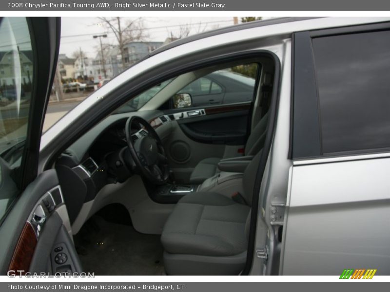 Bright Silver Metallic / Pastel Slate Gray 2008 Chrysler Pacifica Touring AWD