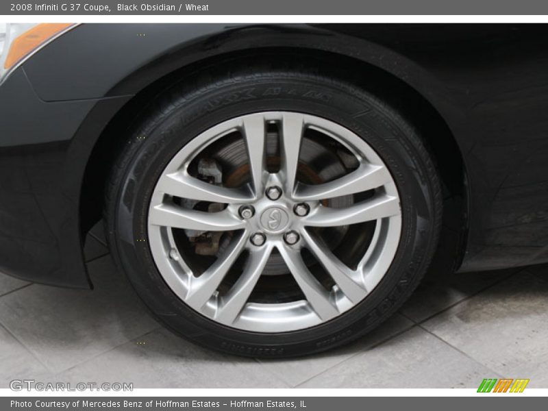 Black Obsidian / Wheat 2008 Infiniti G 37 Coupe