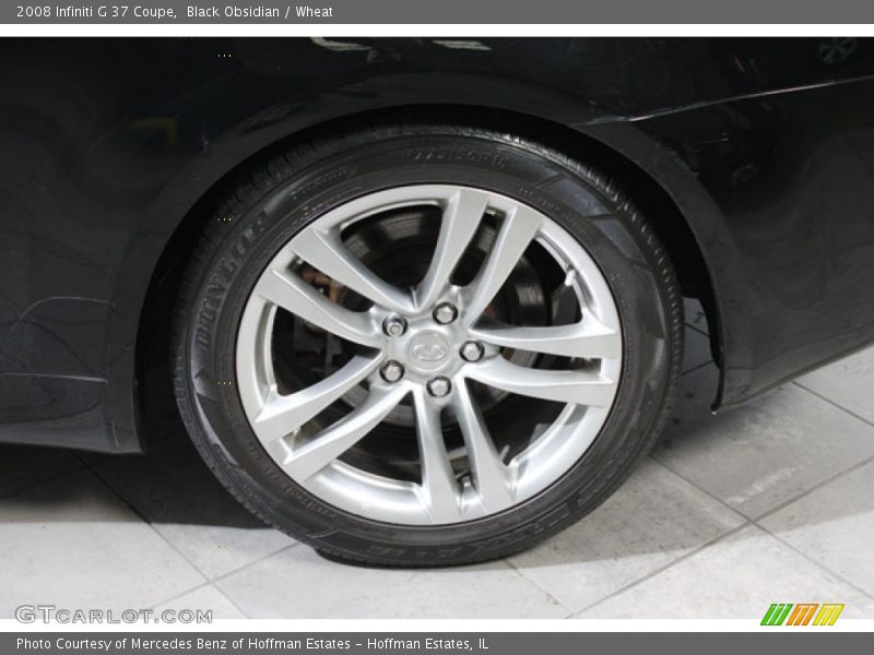 Black Obsidian / Wheat 2008 Infiniti G 37 Coupe