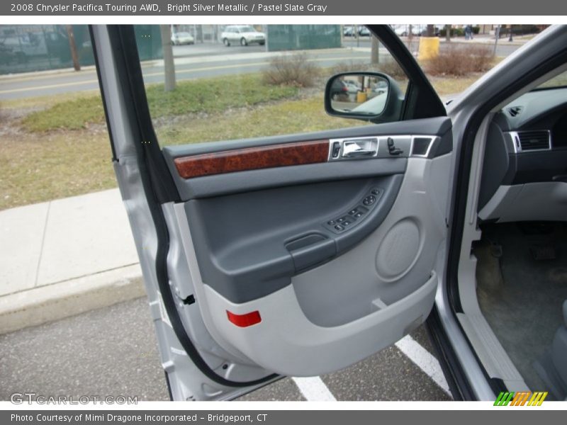 Bright Silver Metallic / Pastel Slate Gray 2008 Chrysler Pacifica Touring AWD