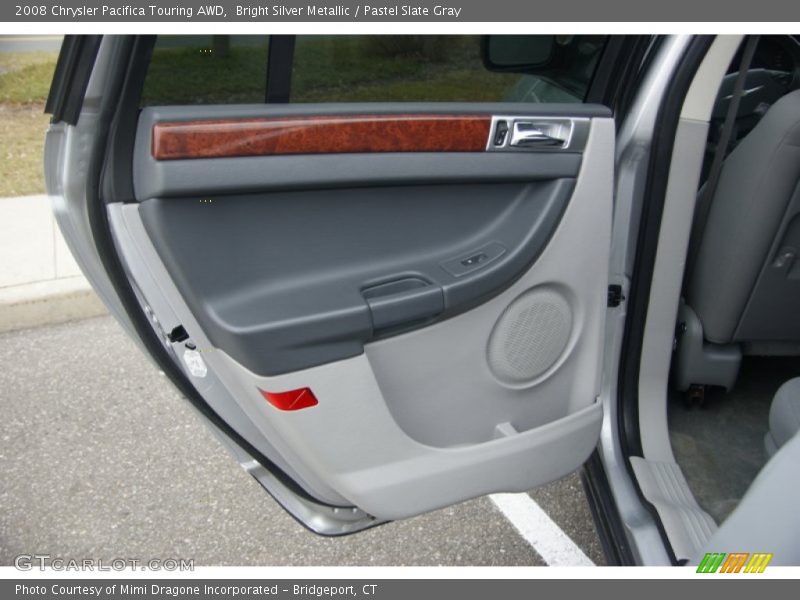 Bright Silver Metallic / Pastel Slate Gray 2008 Chrysler Pacifica Touring AWD