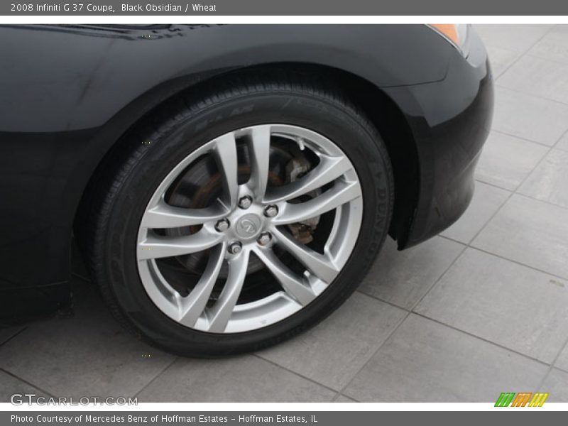 Black Obsidian / Wheat 2008 Infiniti G 37 Coupe