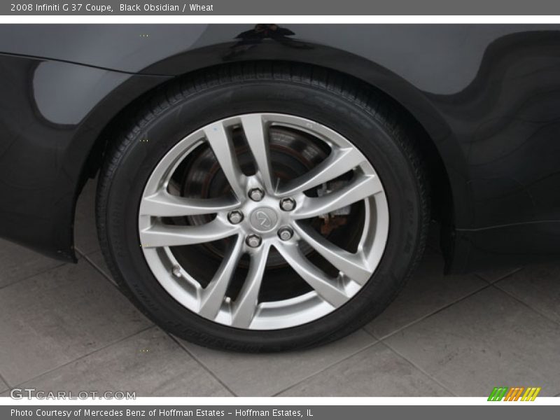 Black Obsidian / Wheat 2008 Infiniti G 37 Coupe