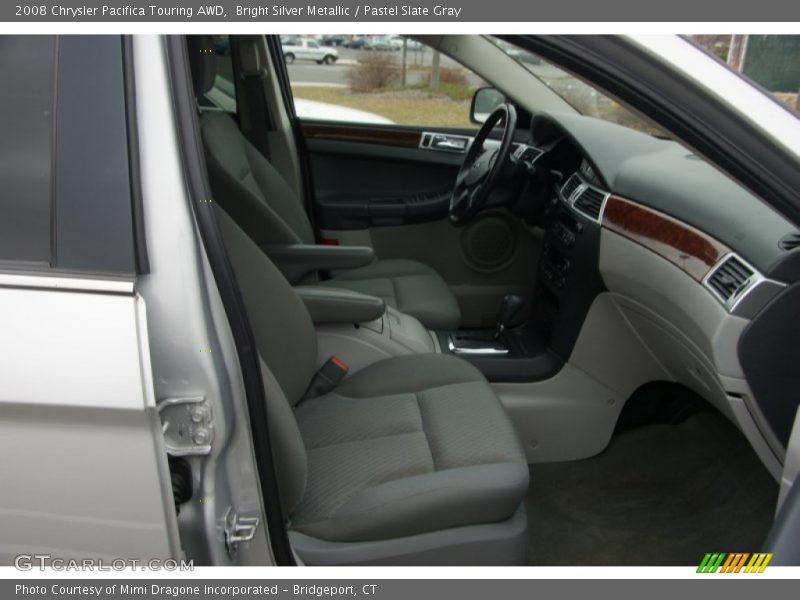 Bright Silver Metallic / Pastel Slate Gray 2008 Chrysler Pacifica Touring AWD