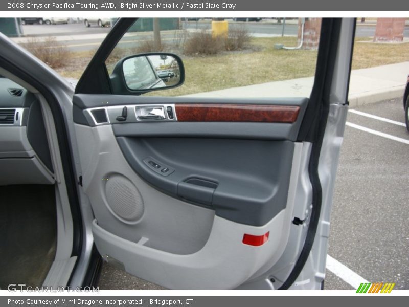 Bright Silver Metallic / Pastel Slate Gray 2008 Chrysler Pacifica Touring AWD