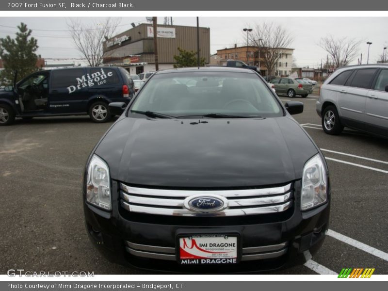 Black / Charcoal Black 2007 Ford Fusion SE