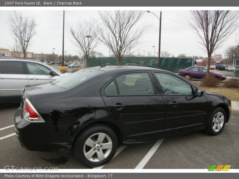 Black / Charcoal Black 2007 Ford Fusion SE