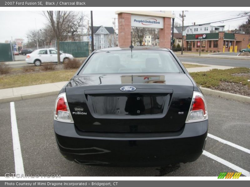 Black / Charcoal Black 2007 Ford Fusion SE