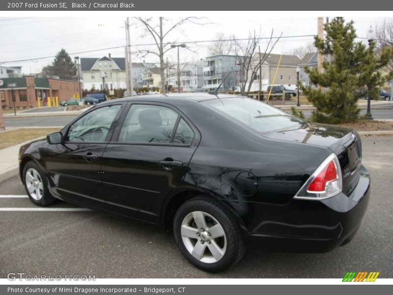 Black / Charcoal Black 2007 Ford Fusion SE
