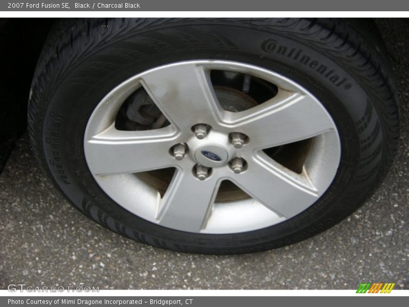Black / Charcoal Black 2007 Ford Fusion SE
