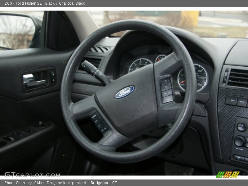 Black / Charcoal Black 2007 Ford Fusion SE