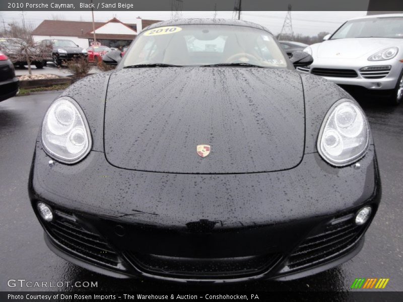 Black / Sand Beige 2010 Porsche Cayman