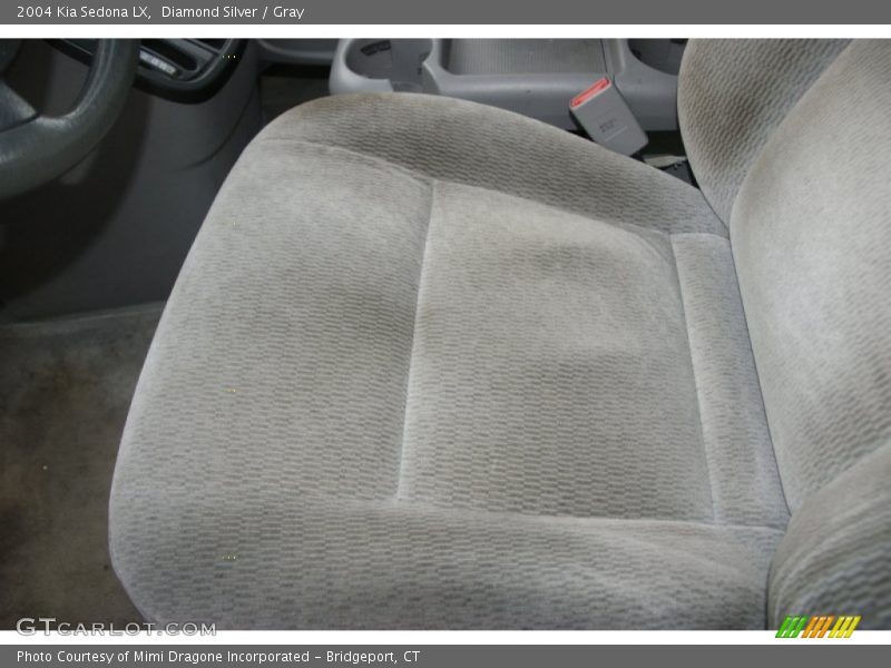 Diamond Silver / Gray 2004 Kia Sedona LX