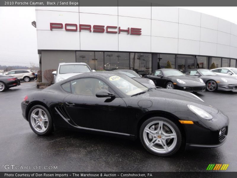 Black / Sand Beige 2010 Porsche Cayman