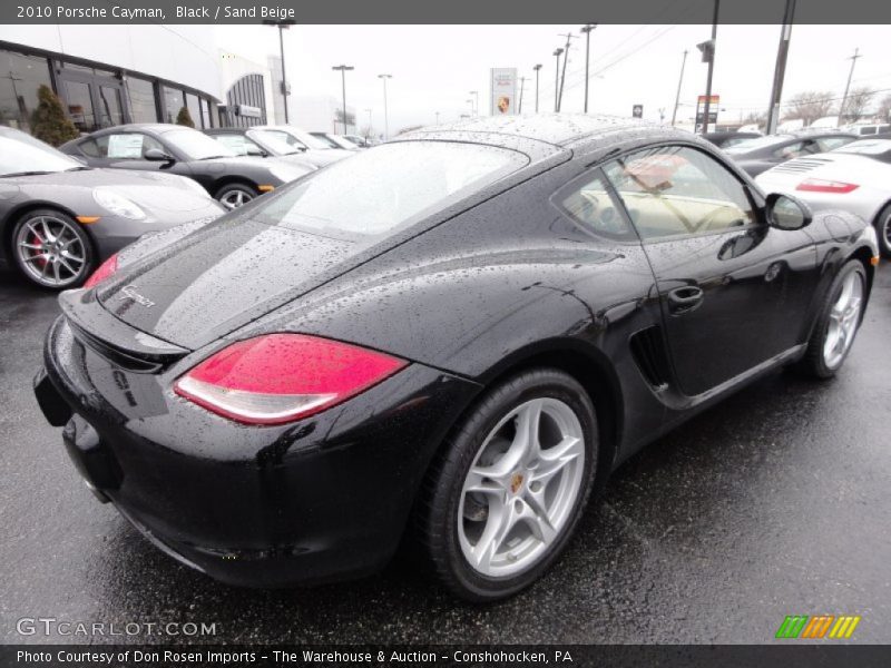 Black / Sand Beige 2010 Porsche Cayman