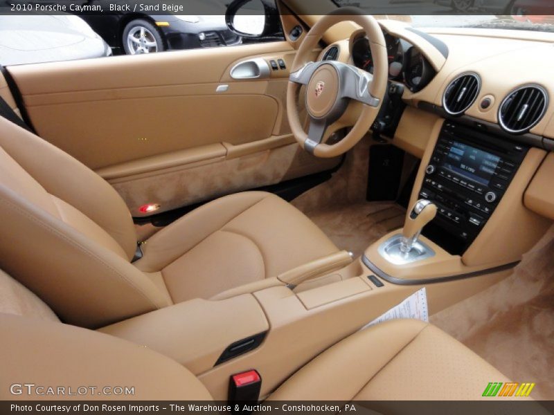  2010 Cayman  Sand Beige Interior
