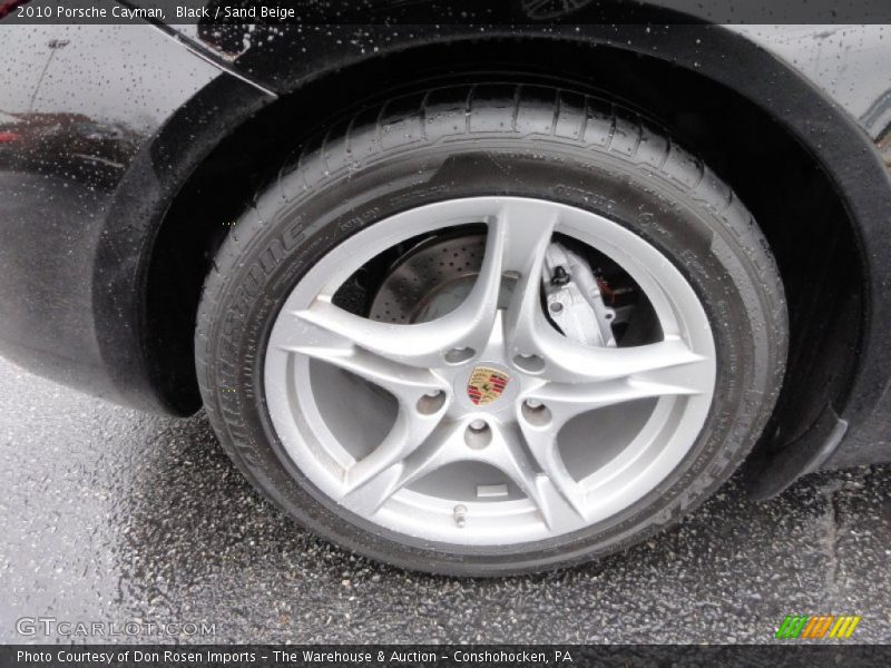 Black / Sand Beige 2010 Porsche Cayman