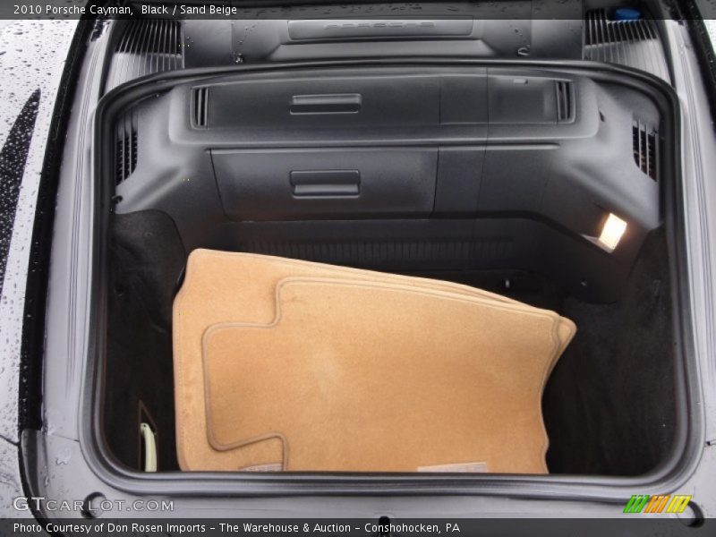  2010 Cayman  Trunk