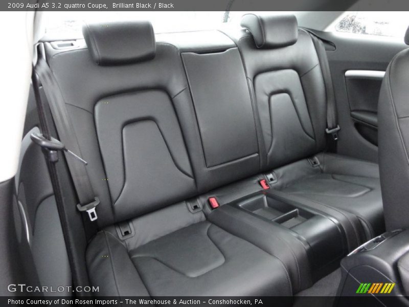Brilliant Black / Black 2009 Audi A5 3.2 quattro Coupe